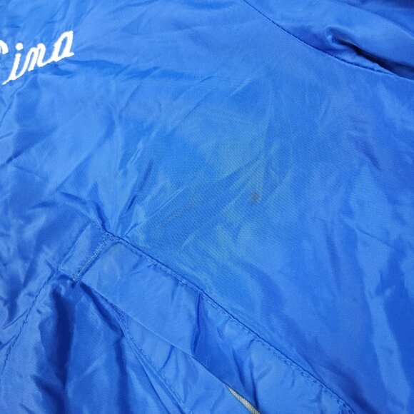 Vtg Eastern Illinois University Satin Bomber Jacket Small Embroidered Lined USA - Picture 11 of 13